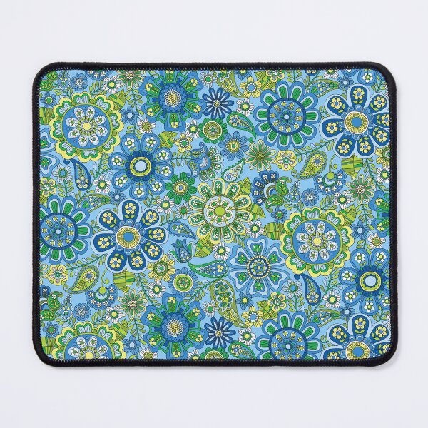 Artikelvorschau, Flower-Power-Blau entworfen und verkauft von emmaheeson.
