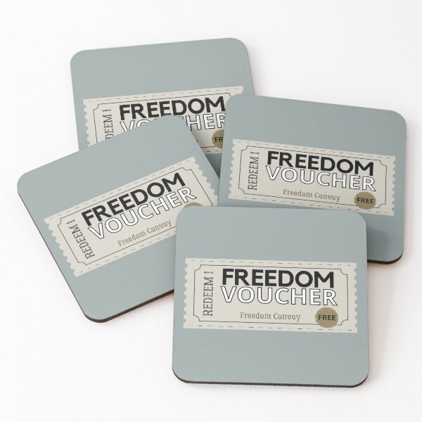 Item preview, Freedom Voucher - Freedom Convoy Canada 2022 designed and sold by ViewerEqualsPhoton.