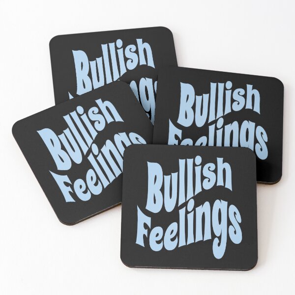 Item preview, Bullish Feelings (Funny Financial Quote - Blue) designed and sold by SassyClassyMe.