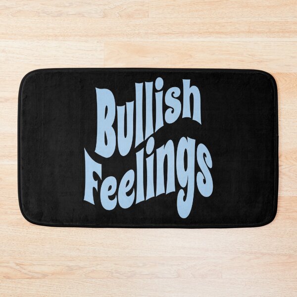 Item preview, Bullish Feelings (Funny Financial Quote - Blue) designed and sold by SassyClassyMe.