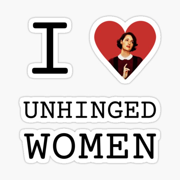 Unhiged women Pack  Sticker for Sale by Mavis-UK