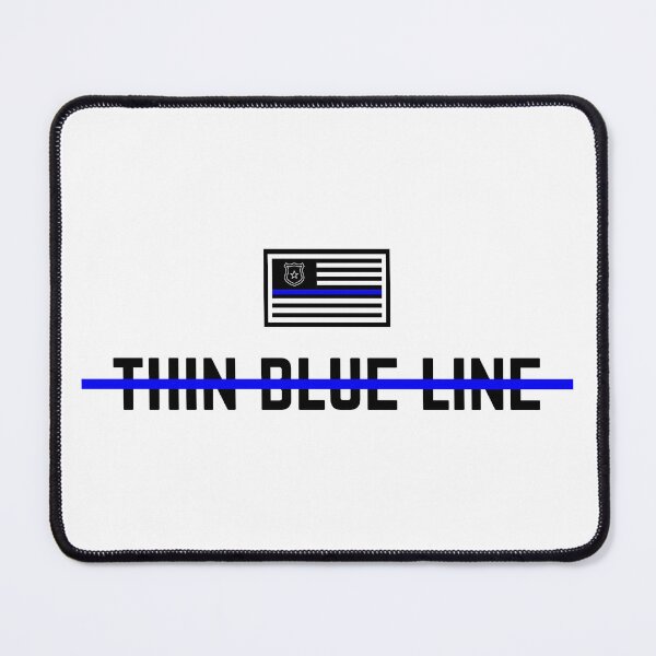 Item preview, Thin Blue Line Simple Flag designed and sold by David Manzer.