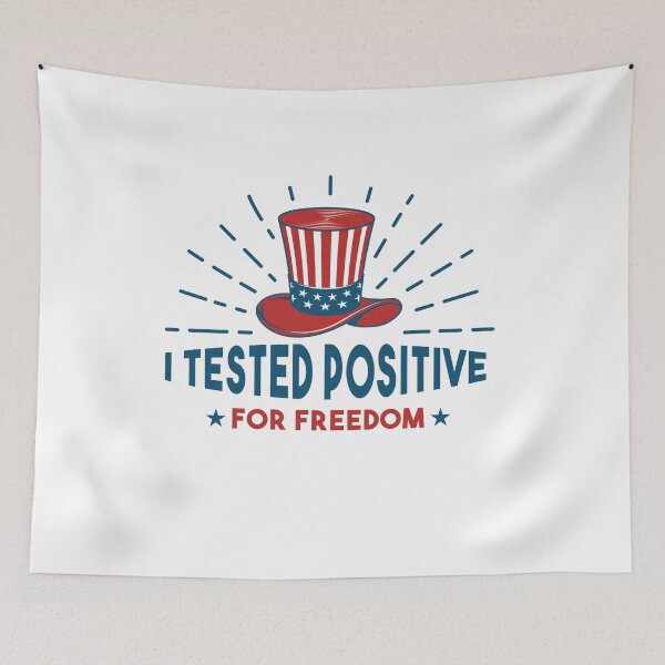 Item preview, I Tested Positive For Freedom Simple Freedom Hat Art Funny Cool Quote   designed and sold by pedrored369.