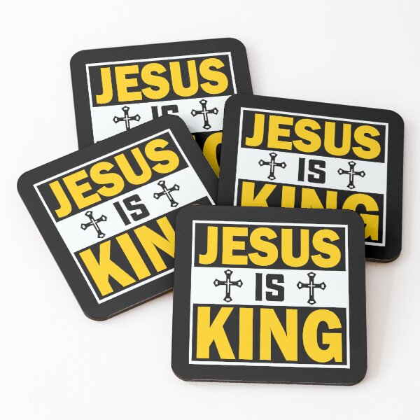 Item preview, Jesus Is King Christian Faith Religious Bible Saying designed and sold by ZiesMerch.