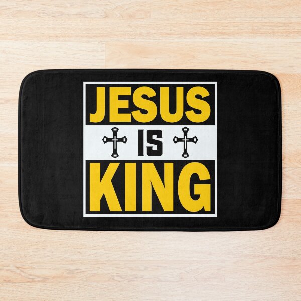 Item preview, Jesus Is King Christian Faith Religious Bible Saying designed and sold by ZiesMerch.