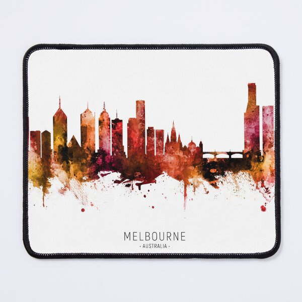 Item preview, Melbourne Australia Skyline designed and sold by ArtPrints.
