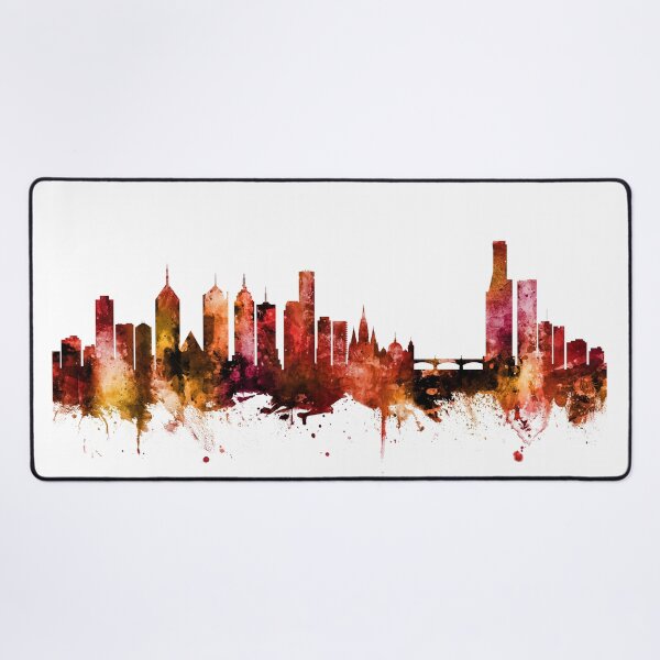 Item preview, Melbourne Australia Skyline designed and sold by ArtPrints.