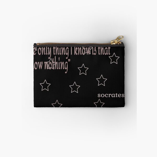 Item preview, The only thing I know is that I know nothing designed and sold by LovePhilosophy.