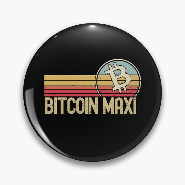 Item preview, Retro Bitcoin Shirt - Bitcoin Maximalist, Funny Crypto designed and sold by nft-millionaire.