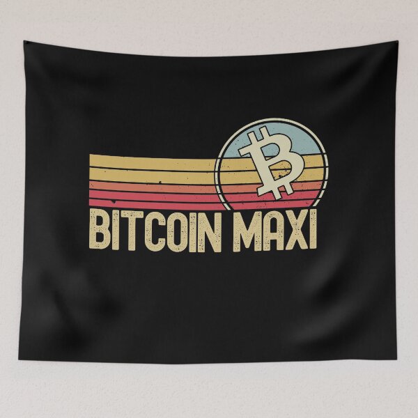 Item preview, Retro Bitcoin Shirt - Bitcoin Maximalist, Funny Crypto designed and sold by nft-millionaire.