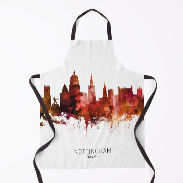 Item preview, Nottingham England Skyline designed and sold by ArtPrints.