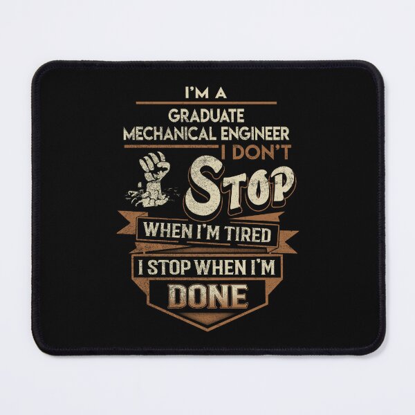 Item preview, Graduate Mechanical Engineer T Shirt - I Stop When Done Job Gift Item Tee designed and sold by paneczkopat.
