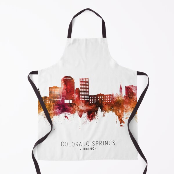 Artikelvorschau, Colorado Springs Colorado Skyline entworfen und verkauft von ArtPrints.