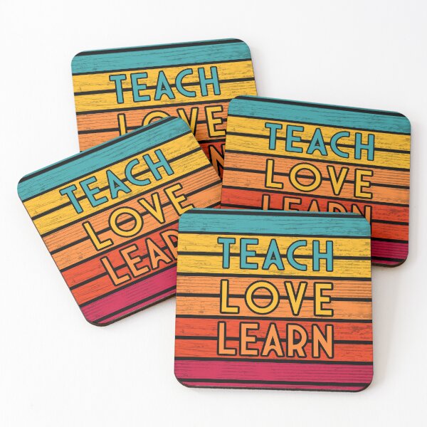 Item preview, Teacher Gifts - Teach, Love, Learn designed and sold by CattlettArt.
