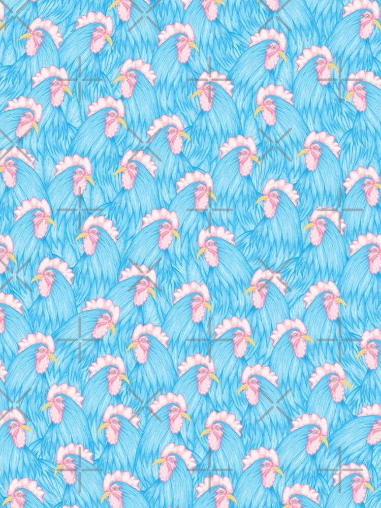 Diurnal (Pattern of Blue Rooster) by Ranggasme