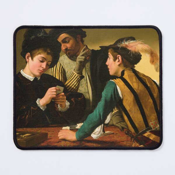 Item preview, The Cardsharps - Michelangelo Merisi da Caravaggio designed and sold by TheSoulOfArt.