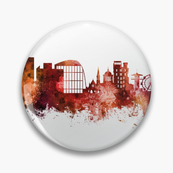 Item preview, Southend-on-Sea England Skyline designed and sold by ArtPrints.