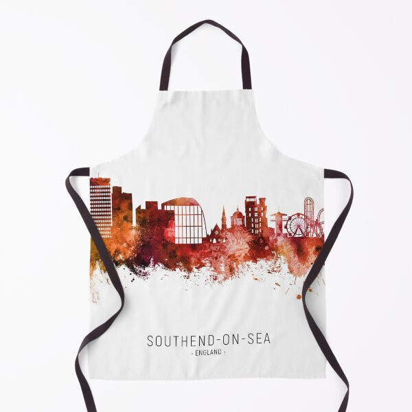 Item preview, Southend-on-Sea England Skyline designed and sold by ArtPrints.