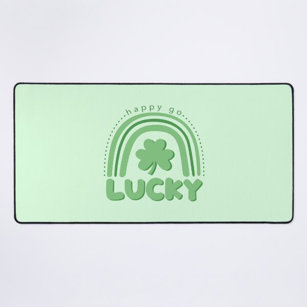 Item preview, Happy go lucky, Shamrock, Rainbow, St Patrick's day designed and sold by narinari32.