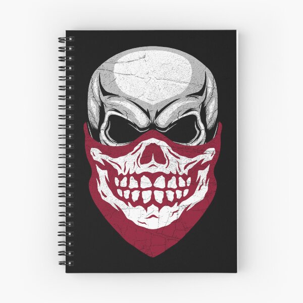 Item preview, Skull Face Halloween Bandana Mask designed and sold by Jeezzas.