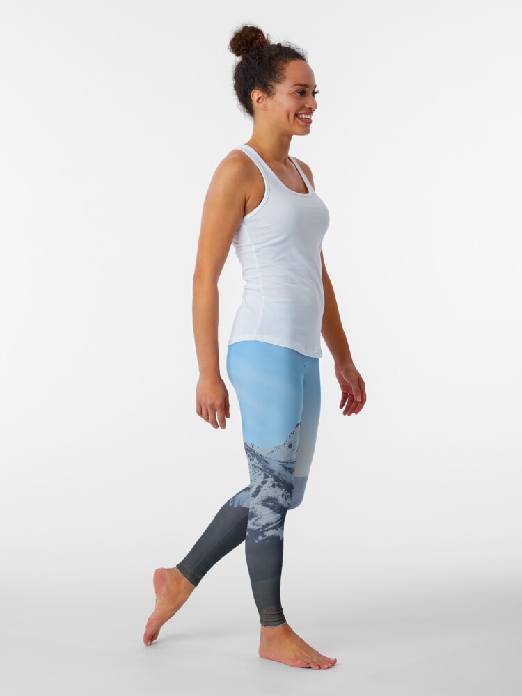 Alternate view of Grand Tetons Mountains Leggings