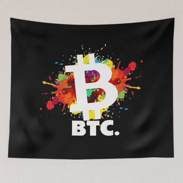 Aperçu de l'œuvre Aquarelle Bitcoin Hodl - Investisseur Bitcoin BTC Crypto créée et vendue par nft-millionaire.