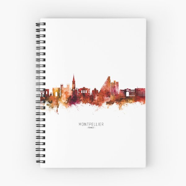 Item preview, Montpellier France Skyline designed and sold by ArtPrints.
