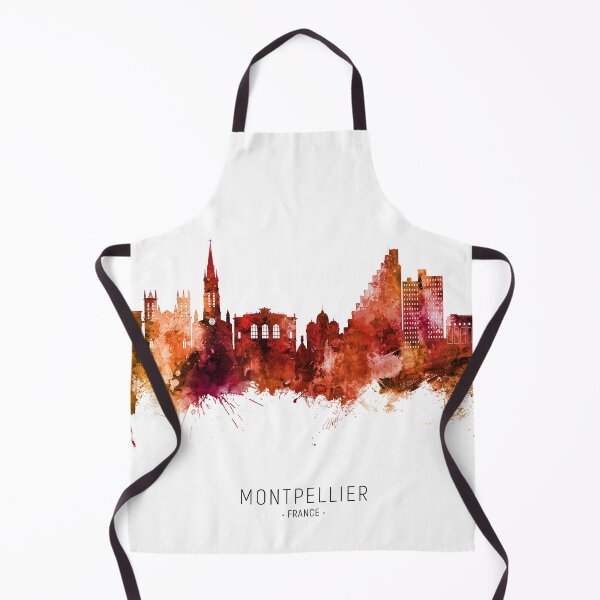 Item preview, Montpellier France Skyline designed and sold by ArtPrints.