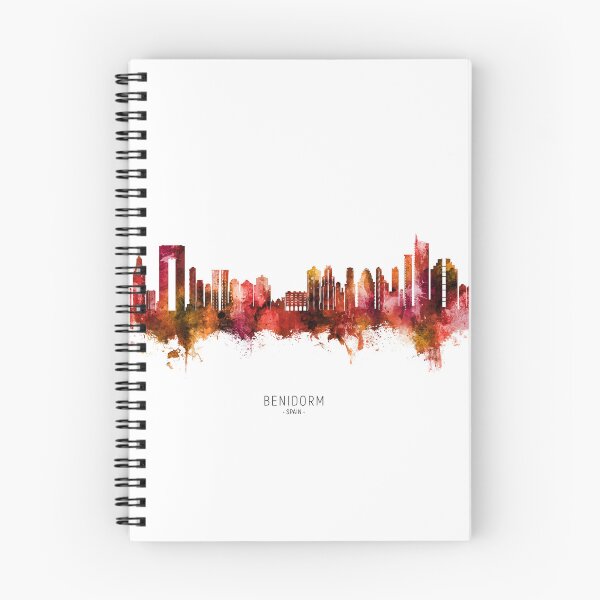 Item preview, Benidorm Spain Skyline designed and sold by ArtPrints.