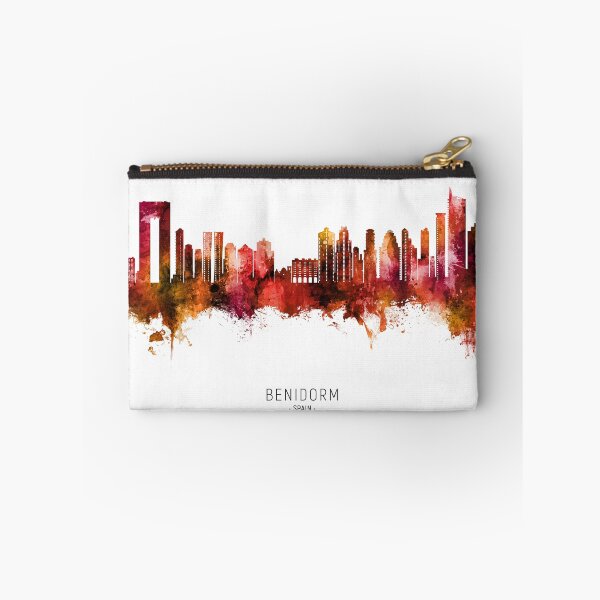 Item preview, Benidorm Spain Skyline designed and sold by ArtPrints.