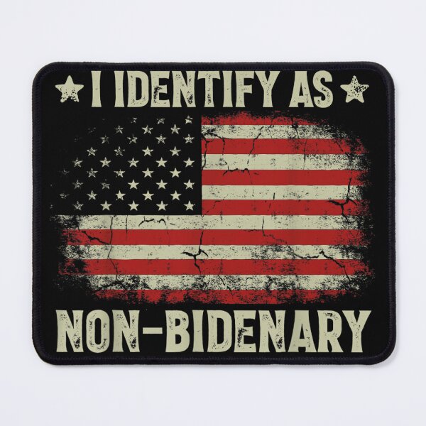 Item preview, Vintage American Flag - I Identify As Non-Bidenary designed and sold by JenniaStore.