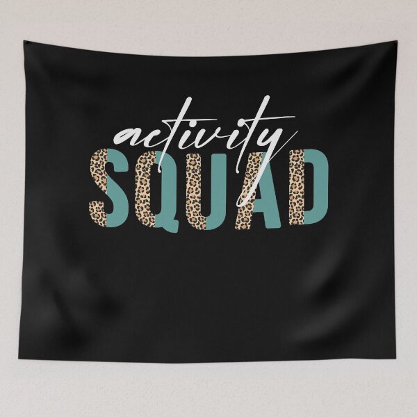 Item preview, Activity Assistant Squad Professionals Week Leopard Print designed and sold by Desinger12.