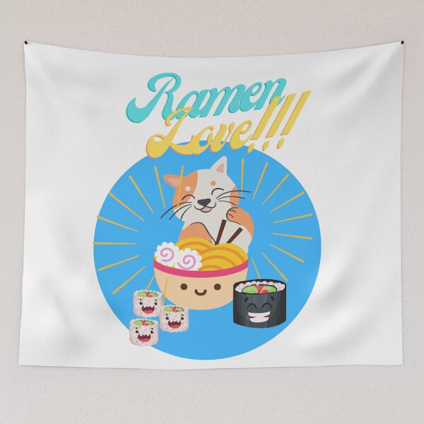 Item preview, Ramen, Ramen, Ramen Love Cat!!!!!! designed and sold by TIPJ.