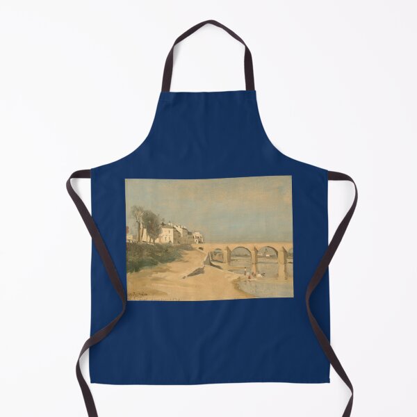 Item preview, Bridge on the Saône River at Mâcon 1834 - Jean-Baptiste-Camille Corot Premium  designed and sold by Mavis-UK.