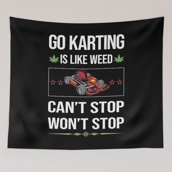 Item preview, Funny Can't Stop Go Karting Kart designed and sold by ArydeaNoriega.
