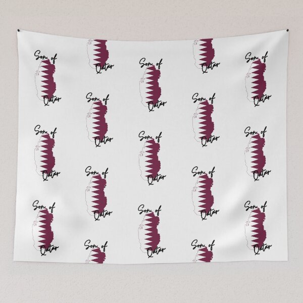 Item preview, Son of Qatar Map Flag designed and sold by NovawayDirect.