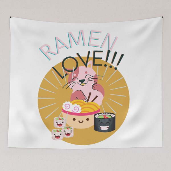 Item preview, Ramen, Ramen, Ramen Love Cat!!!!!! 5 designed and sold by TIPJ.