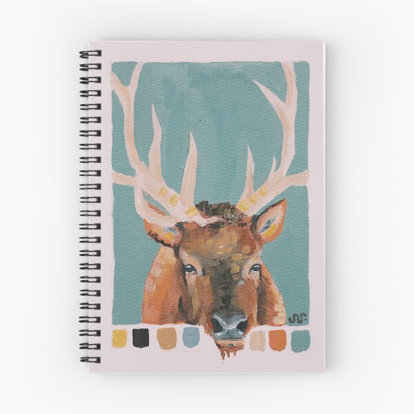 Item preview, elk mini oil palette designed and sold by sophunart.