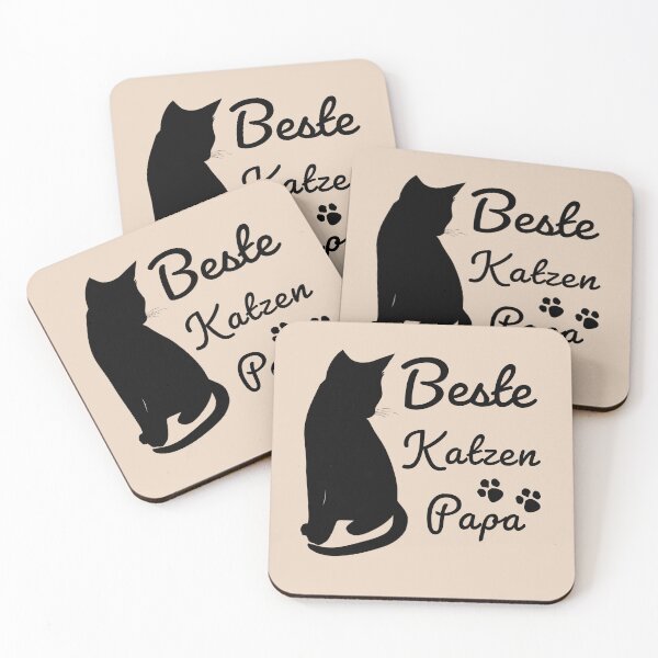 Item preview, BESTE KATZEN PAPA - Katzenliebhaber designed and sold by GaterStitch.
