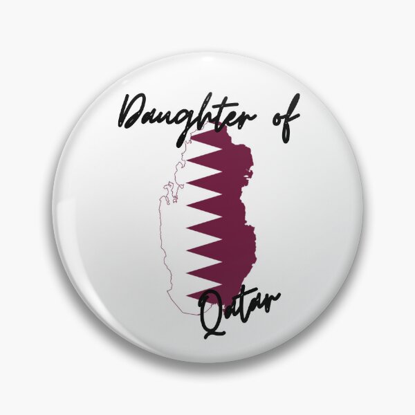 Item preview, Daughter of Qatar Map Flag designed and sold by NovawayDirect.