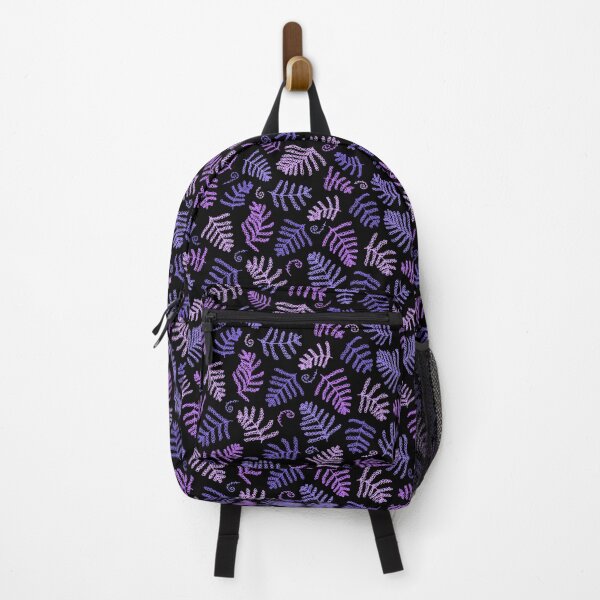 Item preview, Wild Ferns in Purple designed and sold by The Wellington Boot.