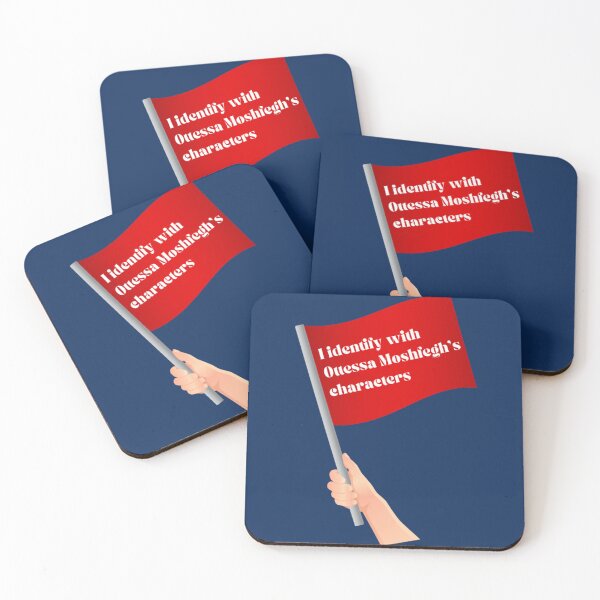 Item preview, Ottessa Moshfegh - Wear your red flags with pride   designed and sold by Mavis-UK.