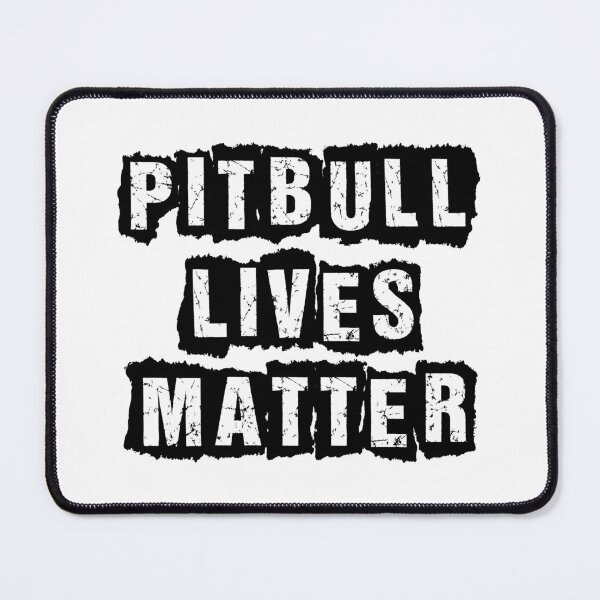 Item preview, Pitbull lives matter, dog, dogs, animal, animals, t-shirt, gift, gifts, present, mug, cup designed and sold by Elshan Ilyasov.