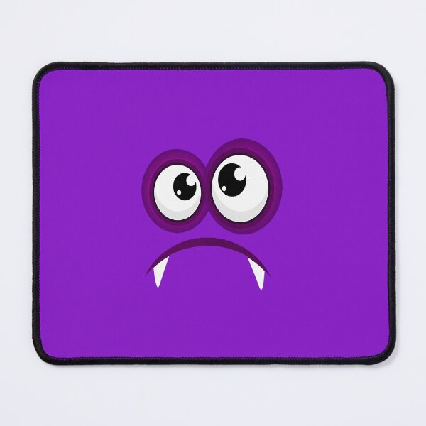 Item preview, Purple monster eye face designed and sold by Firetree.