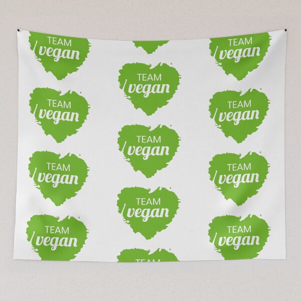 Item preview, Team Vegan designed and sold by MoonieTenshi.