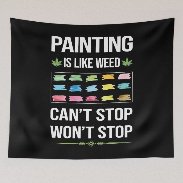 Item preview, Funny Can't Stop Painting designed and sold by FulviaContreras.