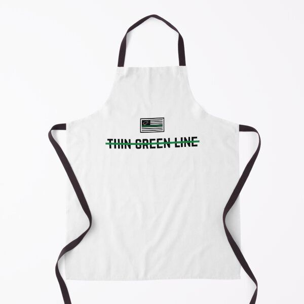 Item preview, Thin Green Line Simple Flag designed and sold by David Manzer.