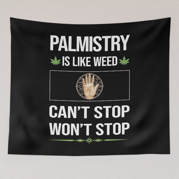 Item preview, Funny Can't Stop Palmistry Palmist Palm Reading Reader Fortune Telling Teller designed and sold by FulviaContreras.
