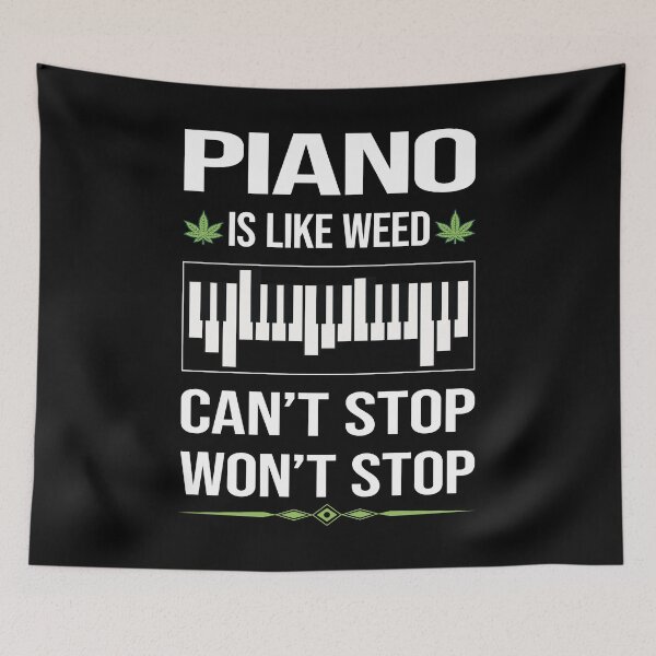 Item preview, Funny Can't Stop Piano Pianist designed and sold by FulviaContreras.