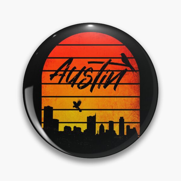 Item preview, Austin Skyline Vintage Sunset designed and sold by ACC .